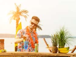 Cocktail in spiaggia