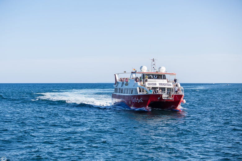 Il traghetto verso Formentera